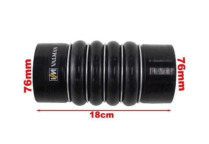 Mangueira Intercooler Superior Volkswagem Caminhao 19320 - Paraiso das Mangueiras