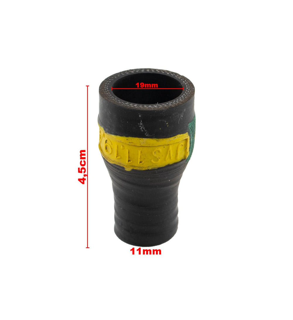 Mangueira Intercooler Turbina Adaptação Redução 18 X 9mm - Paraiso das Mangueiras