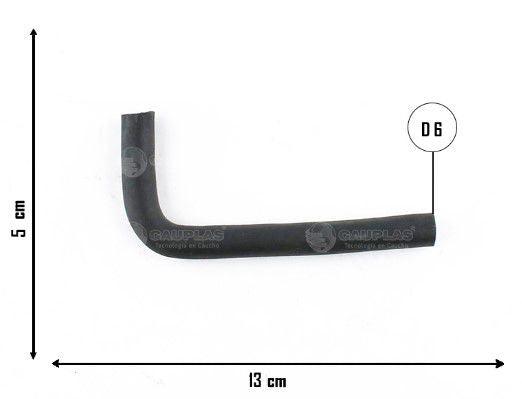 Mangueira Passagem De Refrigeração Civic 1.6 19527p08000 - Paraiso das Mangueiras