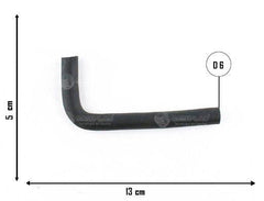 Mangueira Passagem De Refrigeração Civic 1.6 19527p08000 - Paraiso das Mangueiras