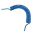 Mangueira Pneumática Espiral Pu 8mm X 5m Tsc Tubo Azul Compressor Ar