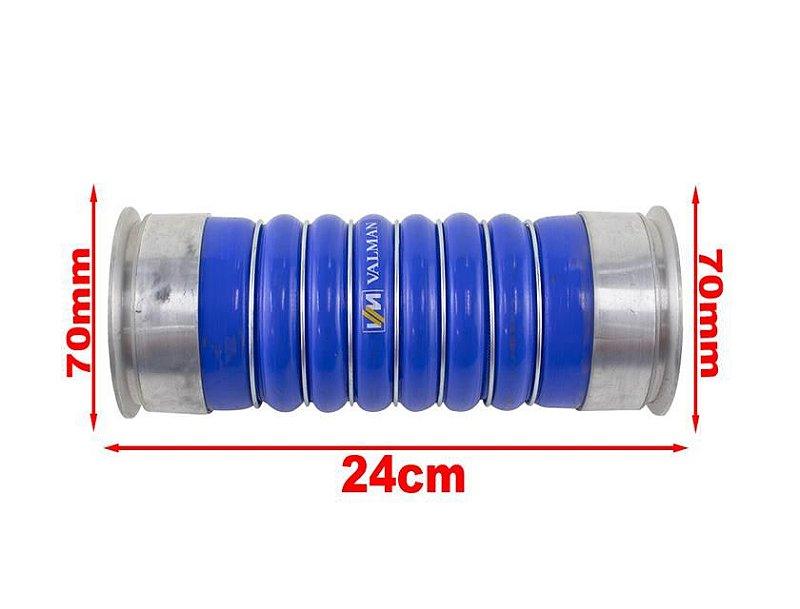 Mangueira Superior Intercooler Volvo N10 N12 Nl10 Nl12 - Paraiso das Mangueiras