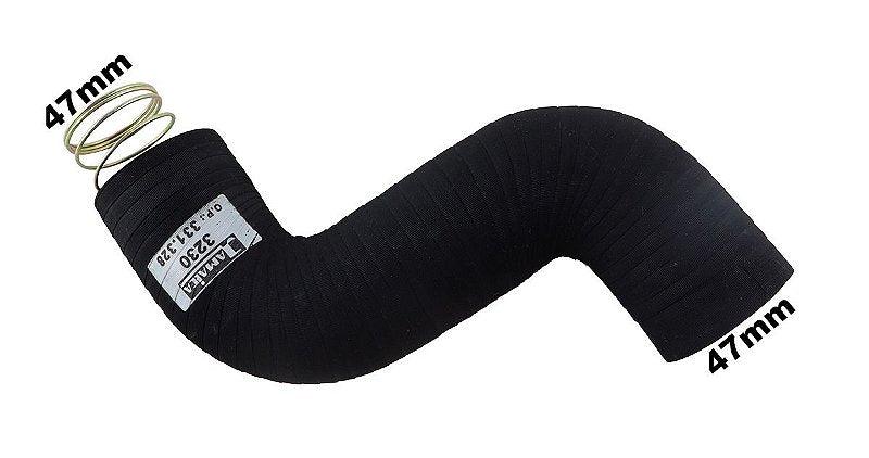 Mangueira Superior Radiador Vw 6.90 7.110 7.90 T06121097B - Paraiso das Mangueiras