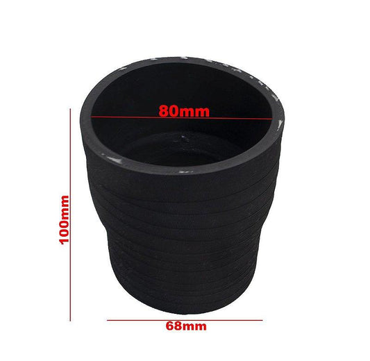 Mangueira Universal Adaptação Turbina Intercooler 80x68mm - Paraiso das Mangueiras