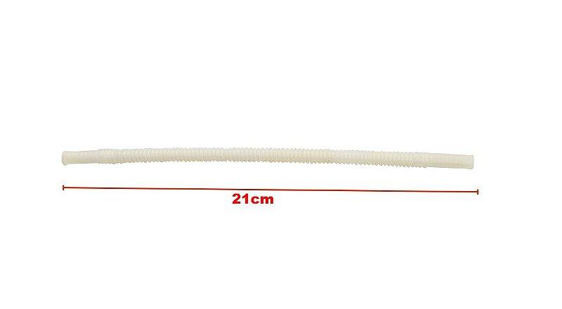 Mangueiras Corrugada Bomba Combustível Universal 21cmx6mm - Paraiso das Mangueiras