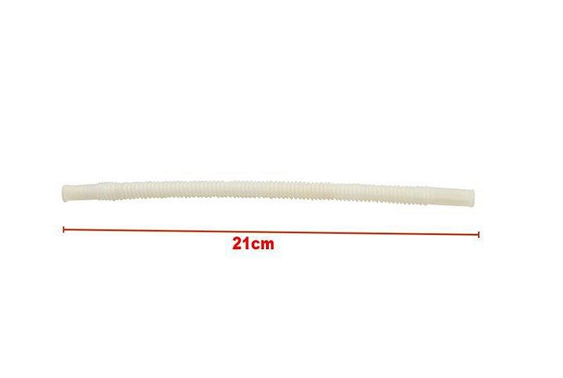 Mangueiras Corrugada Bomba Combustível Universal 21cmX7mm - Paraiso das Mangueiras