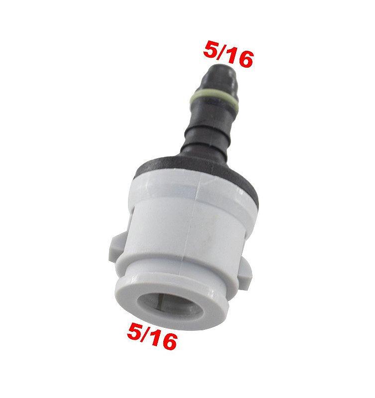 Quick Conector Reto 5/16 X 5/16 - Paraiso das Mangueiras