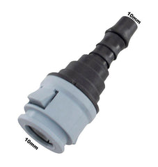 Quick Conector Reto Longo 10mm - Paraiso das Mangueiras