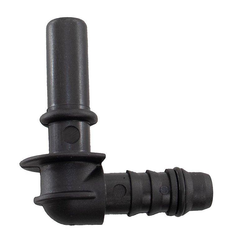 Quick Conexão Emenda Universal 90 Graus 10mm - Paraiso das Mangueiras