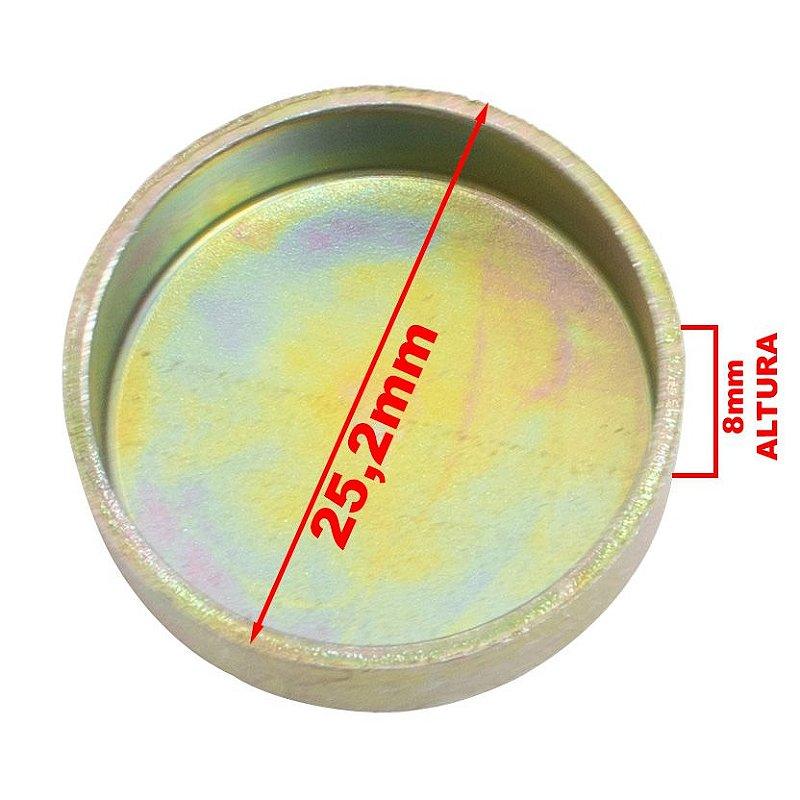 Selo bloco motor 25,2mm Universal Baixo - Paraiso das Mangueiras