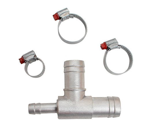 Tubo Adaptação Mangueira Ar Quente Celta Corsa Onix Prisma + Abraçadeiras - Paraiso das Mangueiras