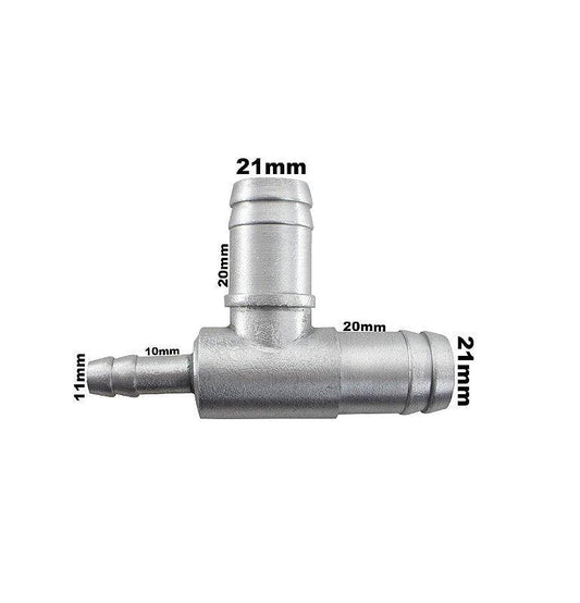 Tubo Adaptação Mangueira Ar Quente Celta Corsa Onix Prisma + Abraçadeiras - Paraiso das Mangueiras