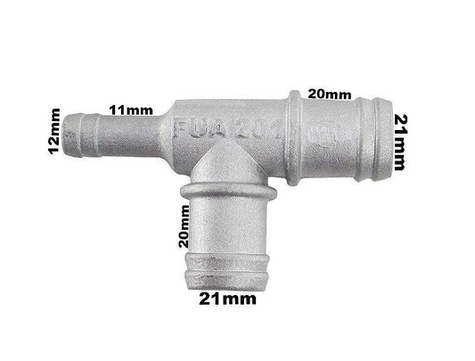 Tubo Adaptação Mangueira Ar Quente Celta Corsa Spin Onix - Paraiso das Mangueiras