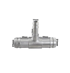 Tubo Adaptação Mangueira Ar Quente Idea Strada Siena Palio - Paraiso das Mangueiras