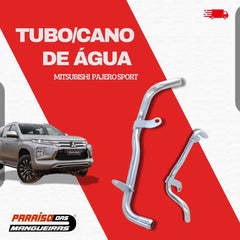Tubo Cano Agua Mitsubishi Pajero Sport Md377989 - Paraiso das Mangueiras