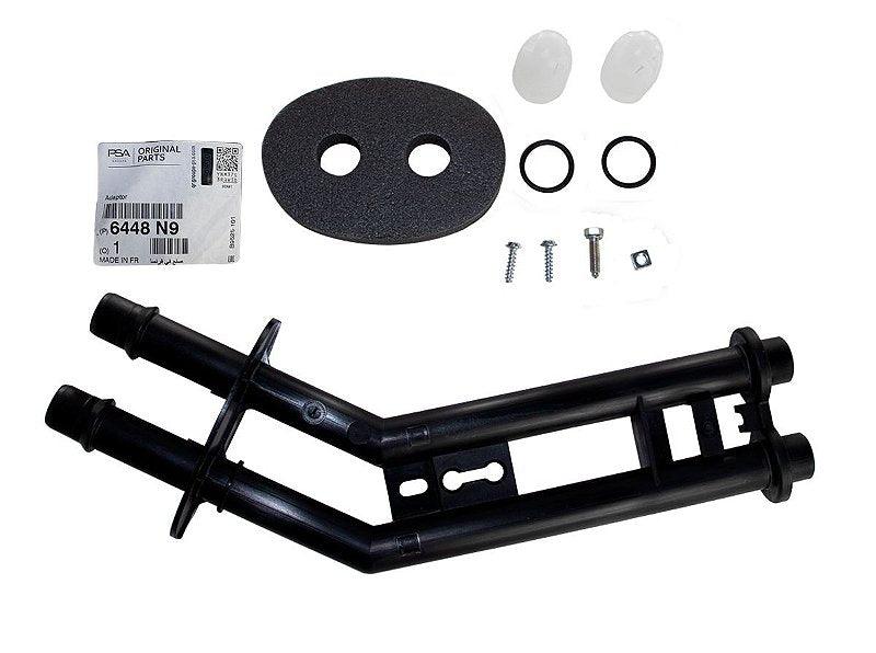 Tubo Cano Agua Radiador Ar Quente Peugeot 307 Citroen C4 - Paraiso das Mangueiras