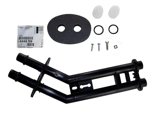 Tubo Cano Agua Radiador Ar Quente Peugeot 307 Citroen C4 - Paraiso das Mangueiras