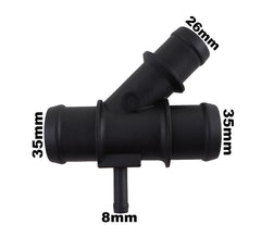 Tubo Conexão Flange Golf 2.0 16v 2004/2011 1k0121087h - Paraiso das Mangueiras