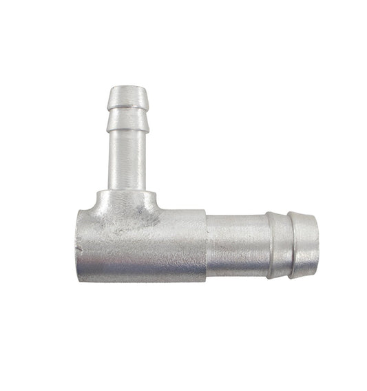 Tubo Cotovelo 90 Graus Com Redução De 5/8 Para 3/8 Aluminio - Paraiso das Mangueiras