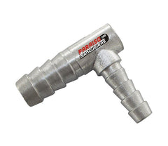 Tubo Cotovelo Adaptação Aluminio Mangueira 1/2 para 5/16 - Paraiso das Mangueiras