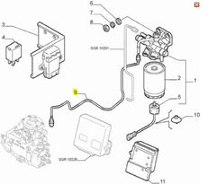 Tubo Flexivel Retorno Bomba Filtro Fiat Ducato 2.3 2.8 - Paraiso das Mangueiras