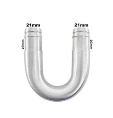 Tubo U Adaptador Isolar Ar Quente 19mm Unirversal - Paraiso das Mangueiras