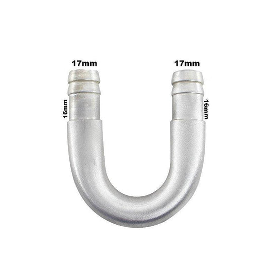 Tubo U Adaptador Para Isolar Ar Quente 16mm Unirversal - Paraiso das Mangueiras