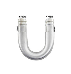 Tubo U Adaptador Para Isolar Ar Quente 16mm Unirversal - Paraiso das Mangueiras