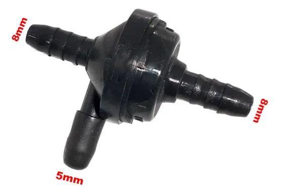 Válvula Hidrovácuo com Saída Lateral Universal - Paraiso das Mangueiras