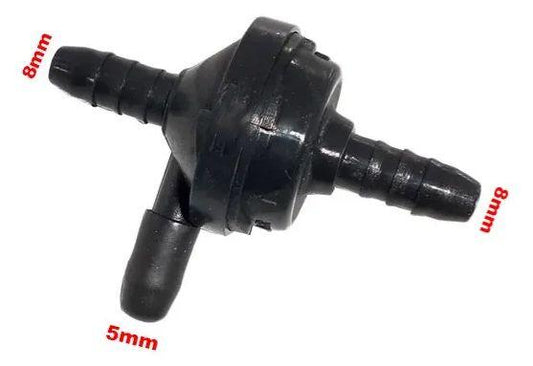 Válvula Hidrovácuo com Saída Lateral Universal - Paraiso das Mangueiras