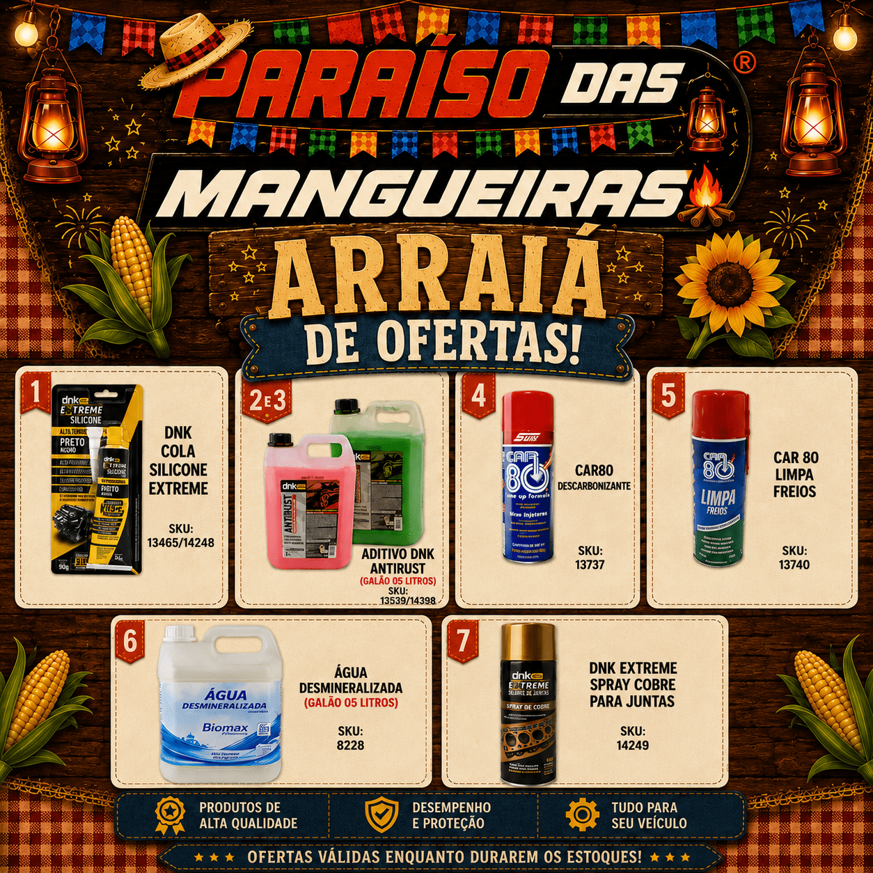 Arraiá de Ofertas da Paraíso das Mangueiras: Aproveite as Promoções Especiais - Paraiso das Mangueiras