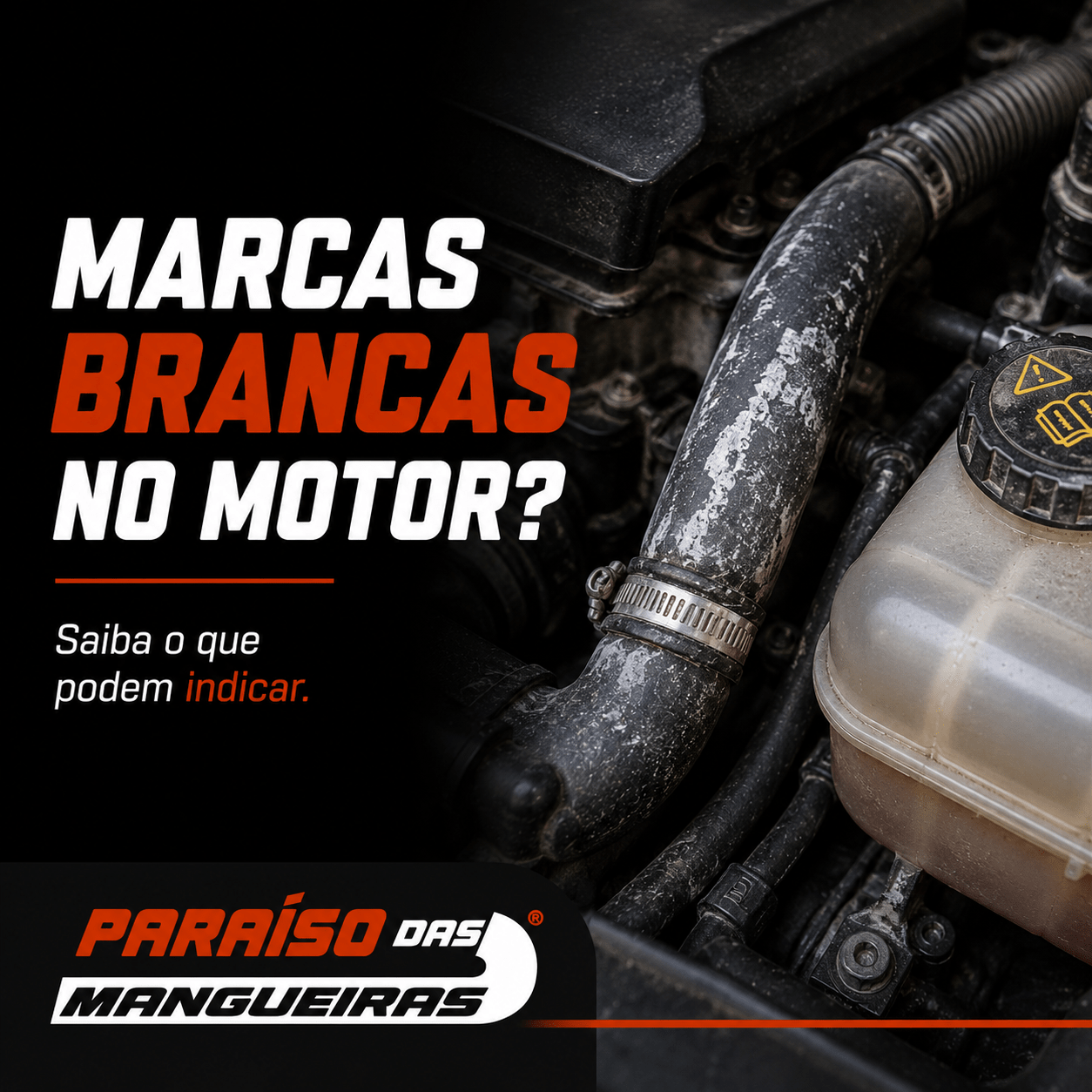 O Que São as Marcas Brancas Que Aparecem no Motor? - Paraiso das Mangueiras