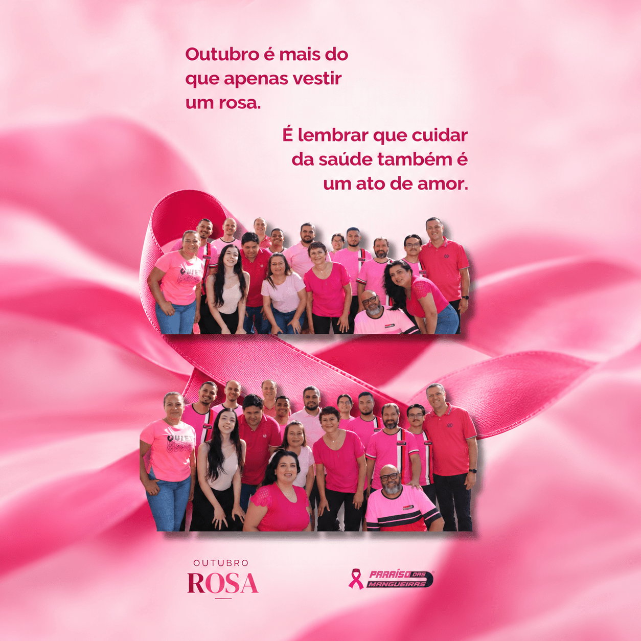 Outubro Rosa: Cuidar de Você É Prioridade - Paraiso das Mangueiras