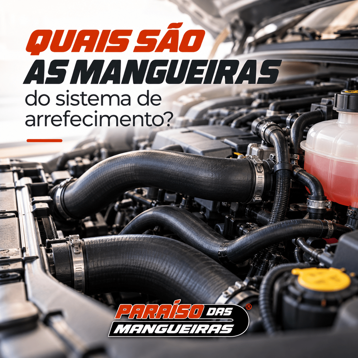 Quais São as Mangueiras do Sistema de Arrefecimento? - Paraiso das Mangueiras