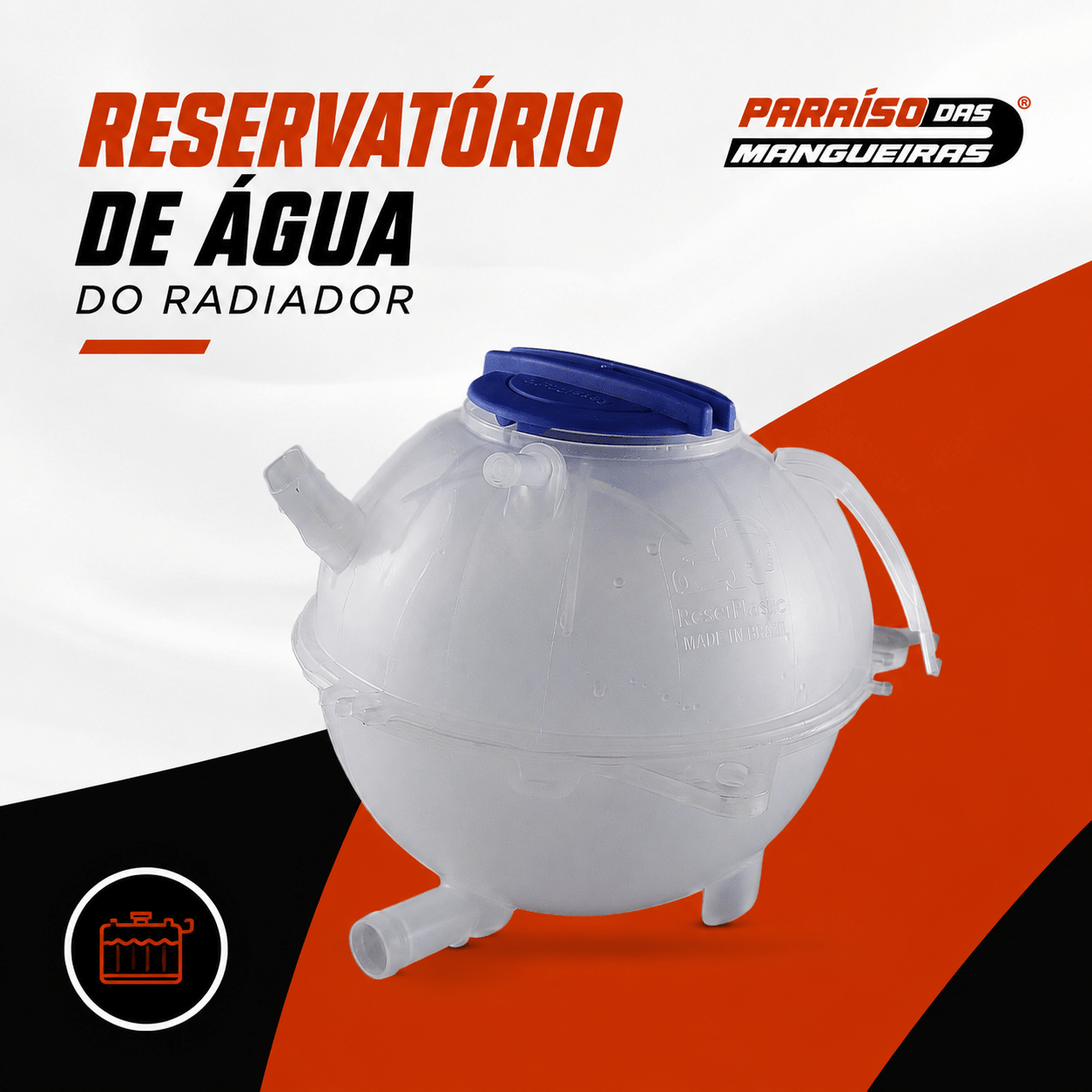 Reservatório de Água do Radiador: Para Que Serve e Sinais de Problema - Paraiso das Mangueiras
