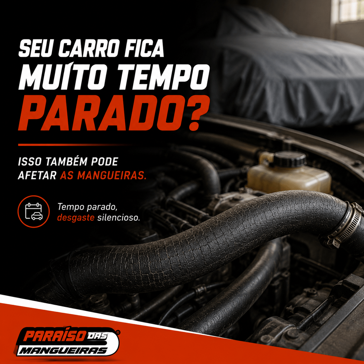Seu Carro Fica Muito Tempo Parado? Isso Também Afeta as Mangueiras - Paraiso das Mangueiras