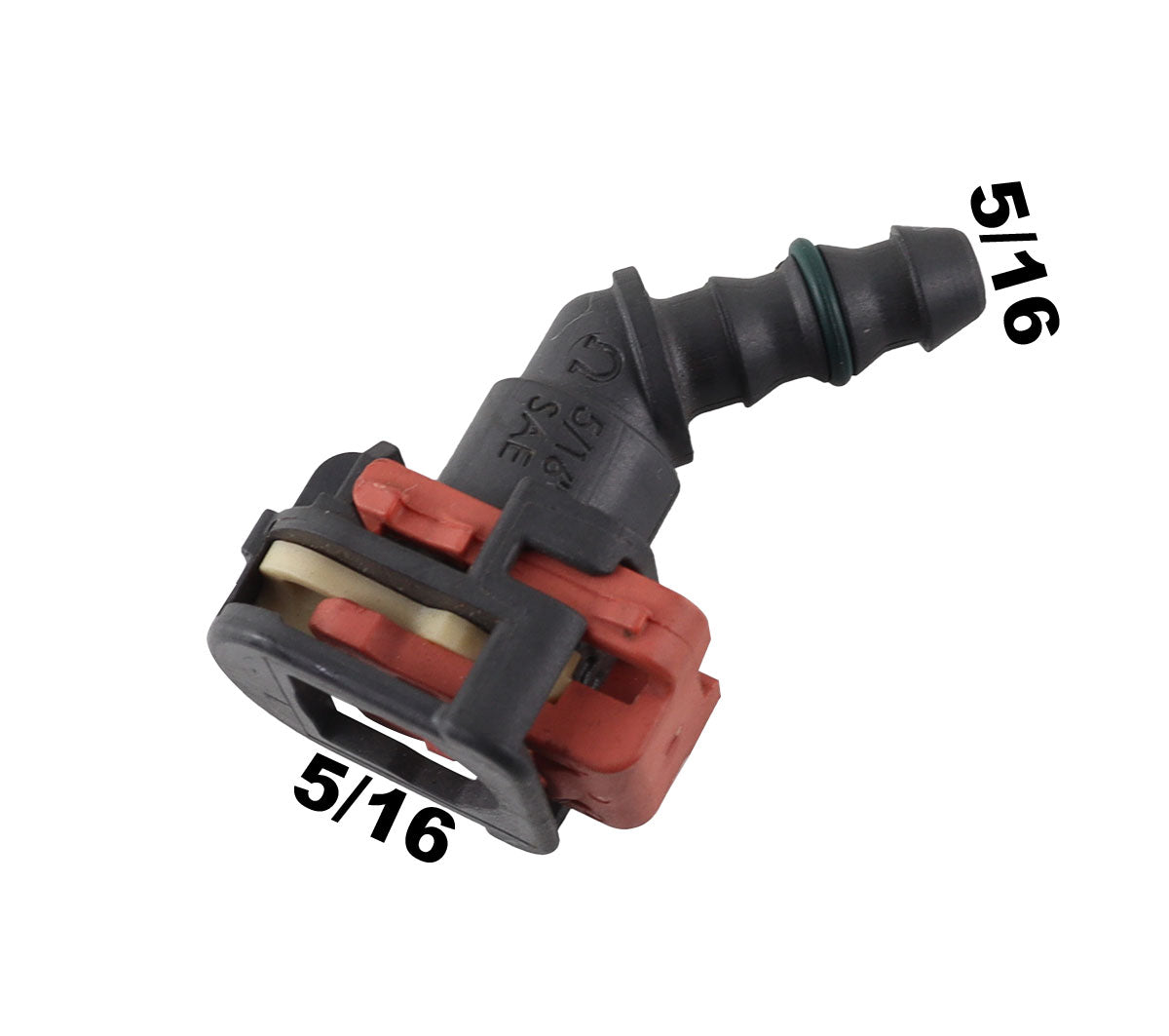 Conector Quick 45º Graus Engate 5/16 Femea Macho Inclinado