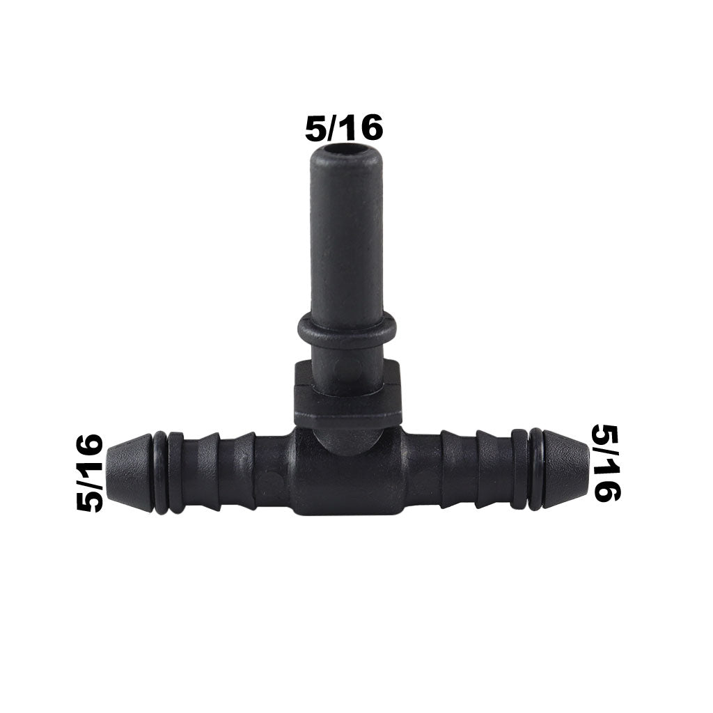Conector Tee  5/16 X 5/16 8mm Emenda Adaptaçao Mangueira