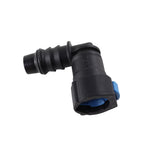 Conector Quick Engate 90° Graus 5/16 Para 1/2 Macho Femea