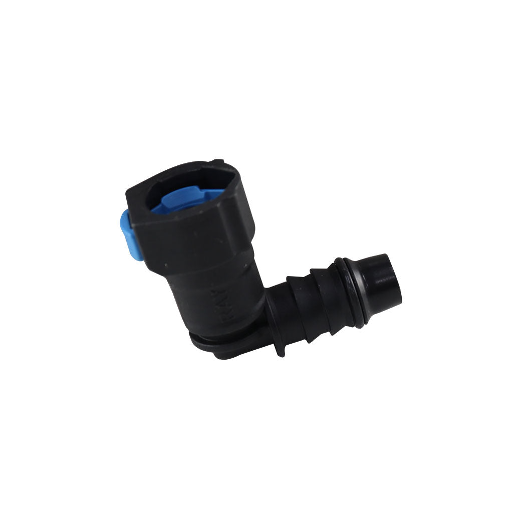 Conector Quick Engate 90° Graus 5/16 Para 1/2 Macho Femea