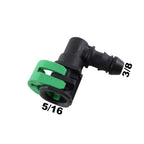 Conector Quick Engate 90° Graus 3/8 Para 5/16 Macho Femea