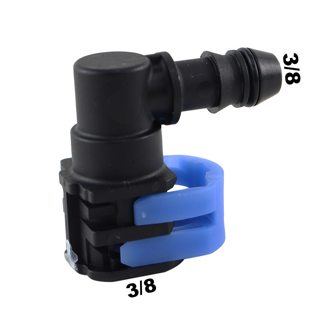 Conector Quick Engate 90° Graus 3/8 X 3/8 Macho Femea