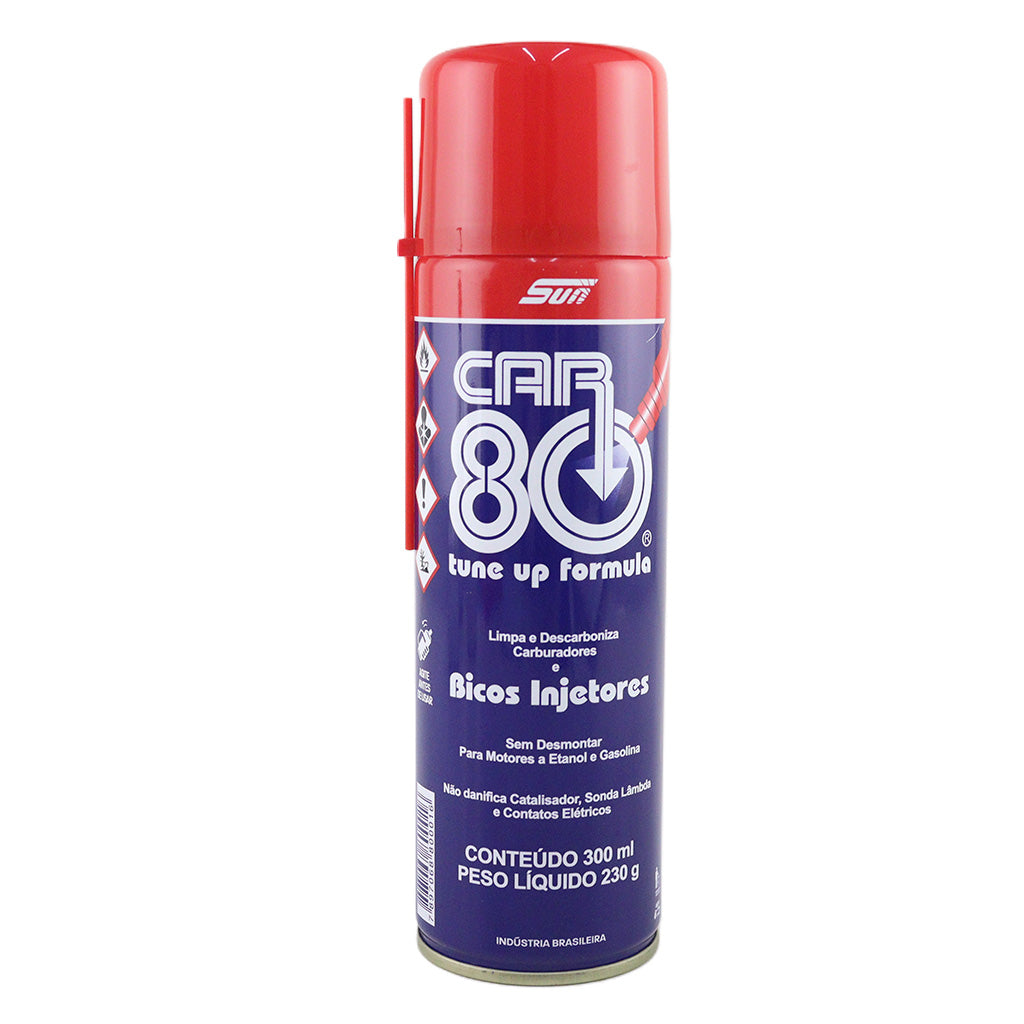 Kit Descarbonizante Car80 Limpa Contato Desengripante Spray