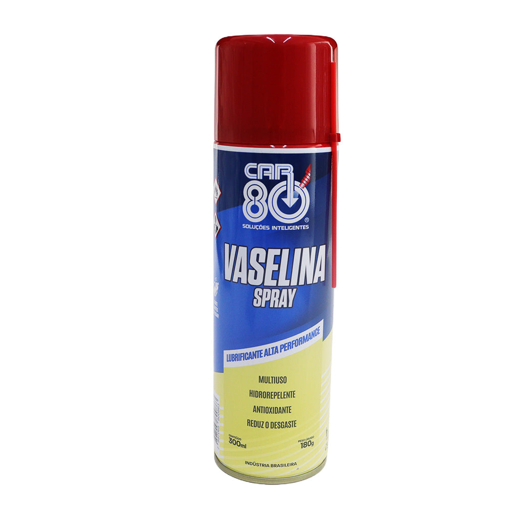 Kit Limpa Freios + Vaselina Spray Car80 Desengraxante Lubrificante