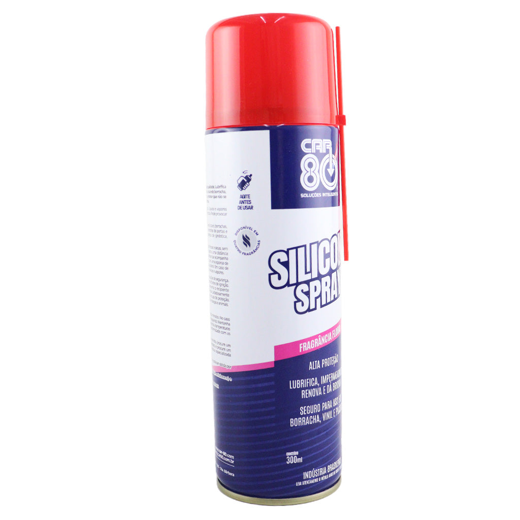 Silicone Spray Car 80 Impermeabilizante Lubrificante 300ml