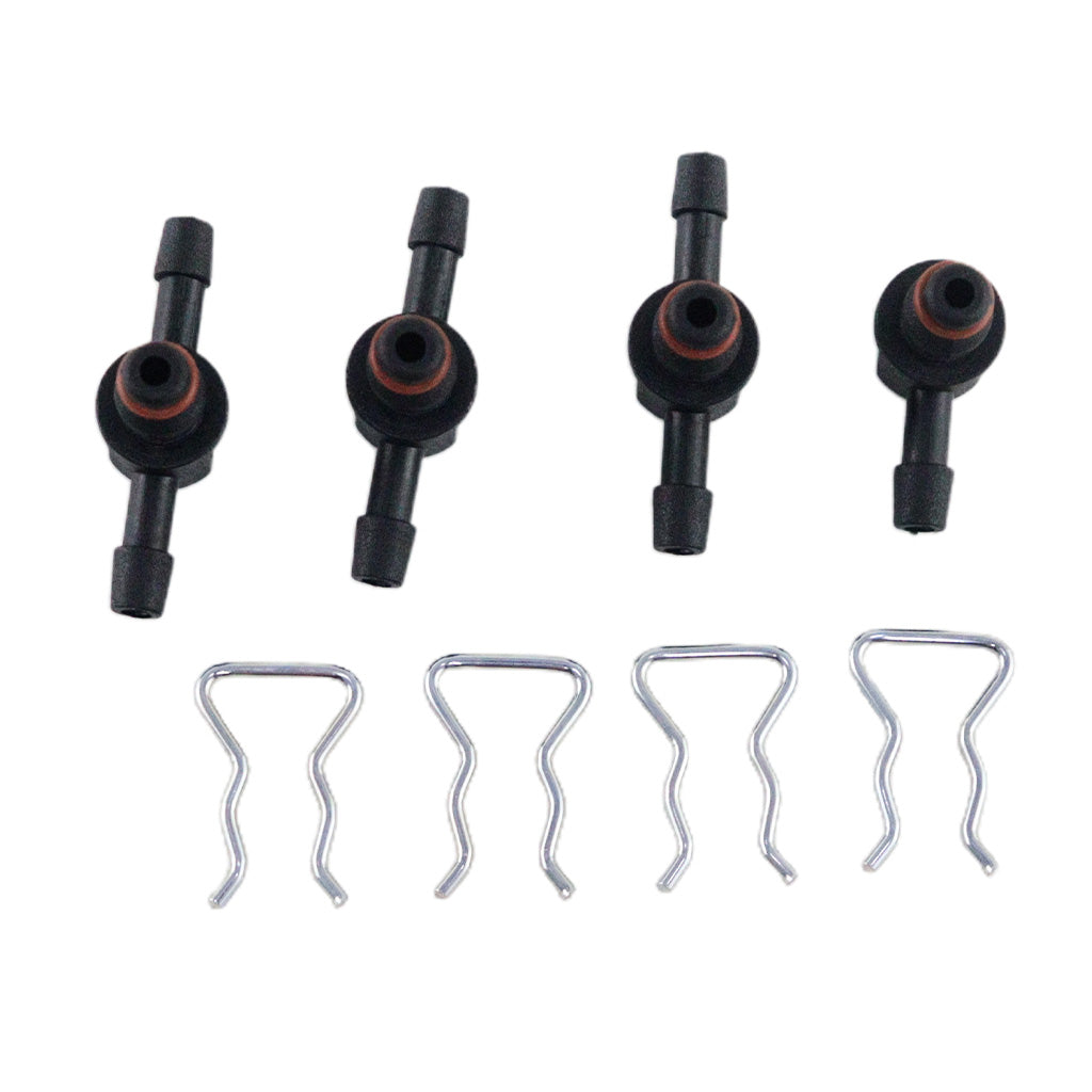 Kit Conector Trava Mangueira Bico Injetor Retorno S10 Blazer
