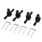 Kit Conector Trava Mangueira Bico Injetor Retorno S10 Blazer