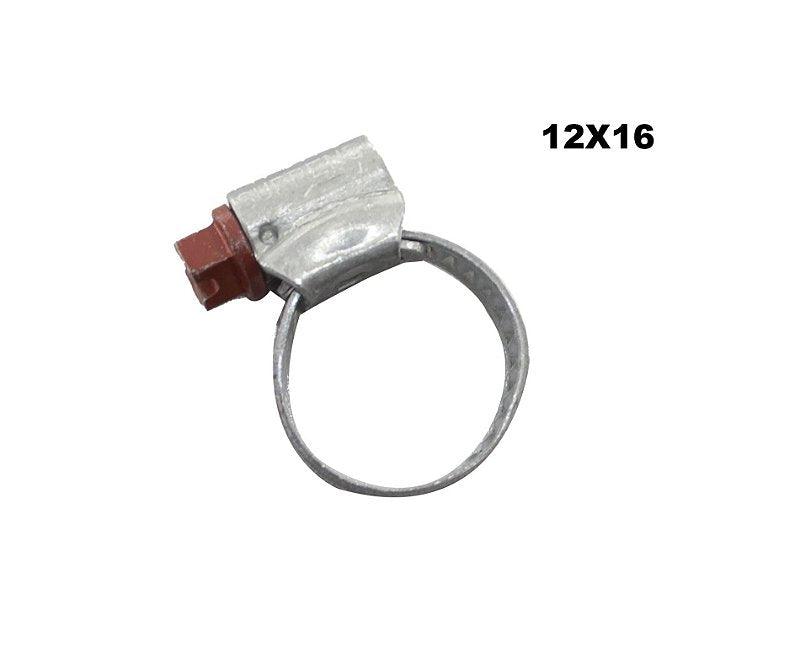 Abraçadeira Suprens 12 - 16 Fita fina Micro Aço Carbono - Paraiso das Mangueiras Imagem principal do produto