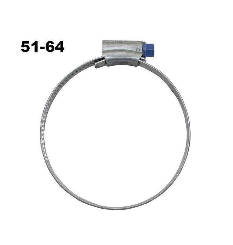 Abracadeira Suprens 51 - 64 Fita fina Micro Aco Carbono - Paraiso das Mangueiras Imagem principal do produto