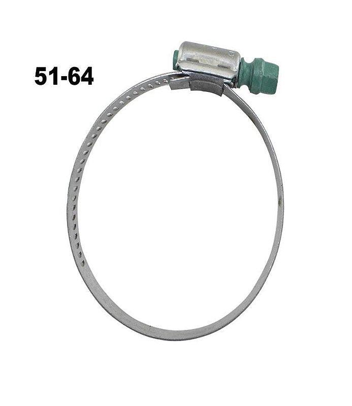 Abraçadeira Suprens 51 - 64 Fita Larga Micro Aço Carbono - Paraiso das Mangueiras Imagem principal do produto